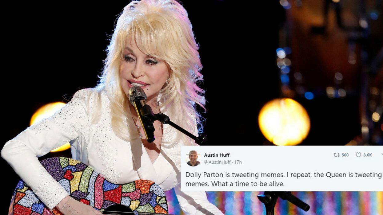 Dolly Parton Just Repurposed The Distracted Boyfriend Meme In Epic Fashion 🙌