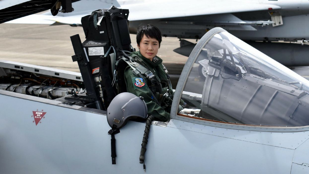 This Female 'Top Gun' Fighter Pilot Is Japan's First And She Hopes To Inspire Others