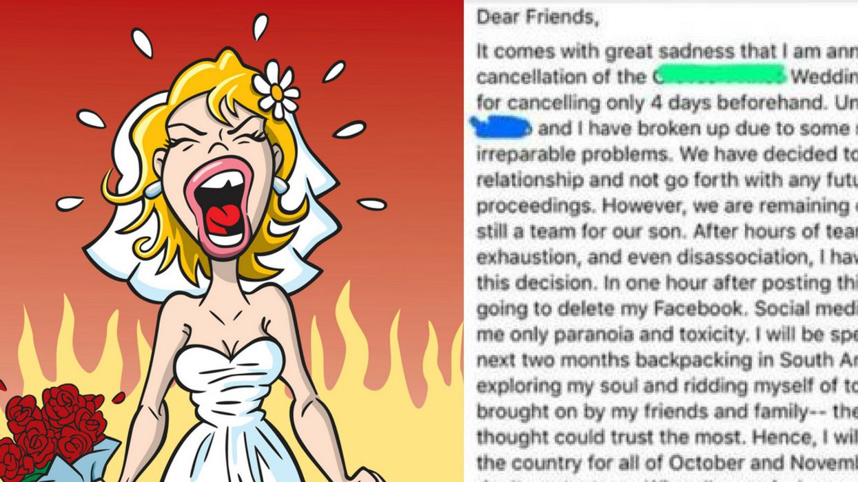 Woman Dubbed 'Canadian Susan' May Be The Worst Bridezilla In History After Viral Facebook Rant š®