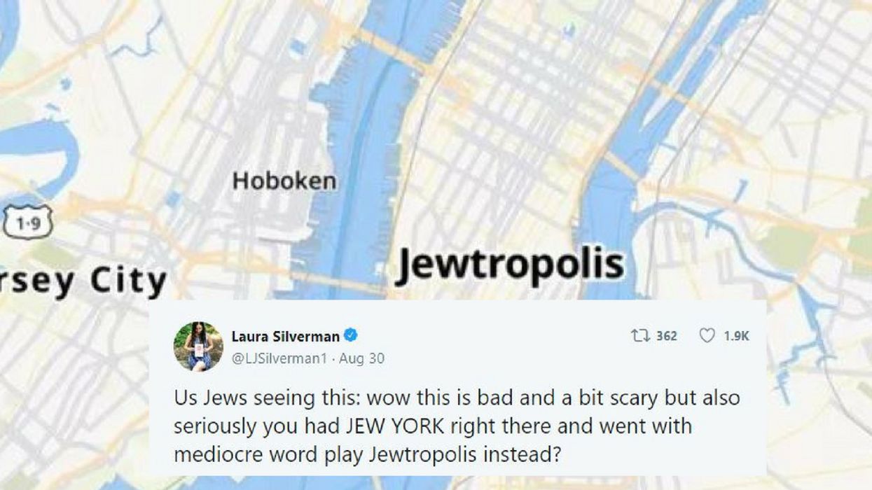 Jewish Twitter Is Roasting Some Vandal's Very Weak Attempt At Anti-Semitic Hate Speech