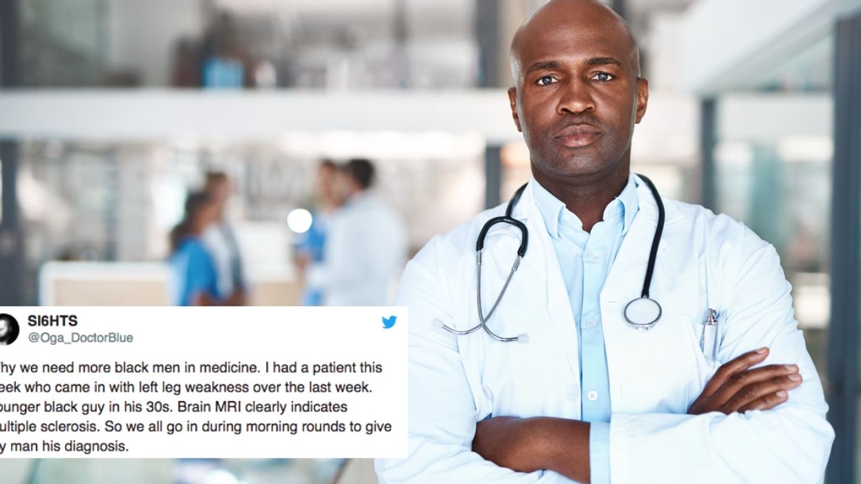 Black Doctor's Viral Thread Highlights Exactly Why We 'Need More Black Men In Medicine'