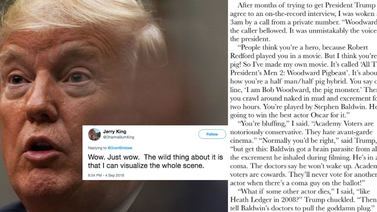 People Are Falling For These Fake Quotes From Bob Woodward's New Trump Book đ