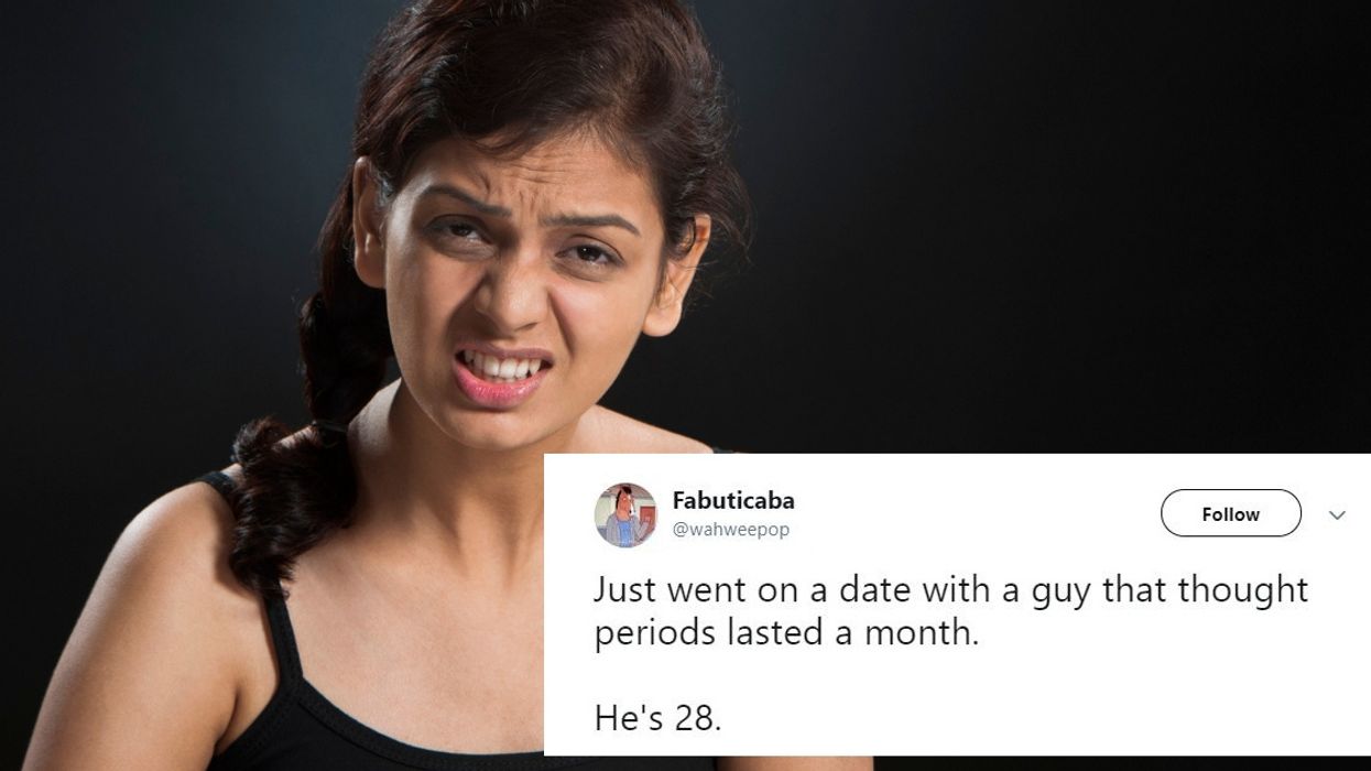 Woman's Tweet About A Guy's Misconception About Periods Opens Up A Floodgate Of Horrors 😱