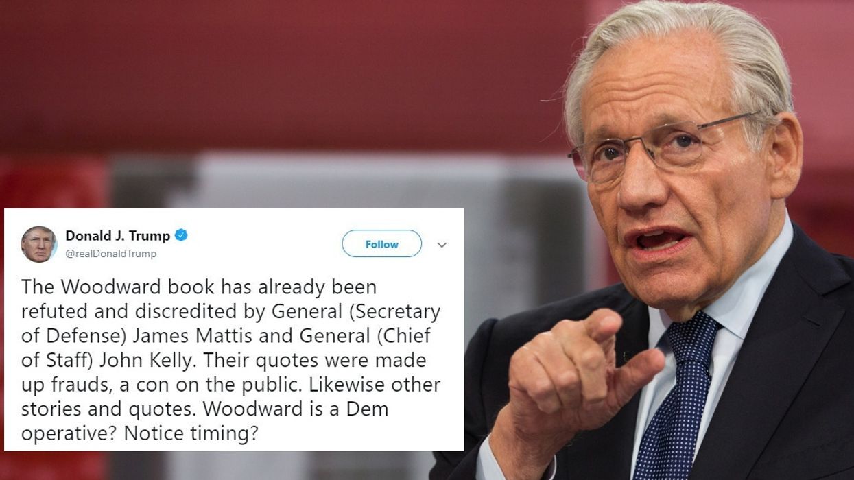 Bob Woodward Warns That He Has The Receipts If Anyone Challenges His Credibility And He's Not Afraid To Release Them