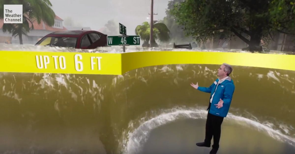 The Weather Channel's Video On What The Effects Of Hurricane Flooding Could Look Like Is Freaking People The Hell Out