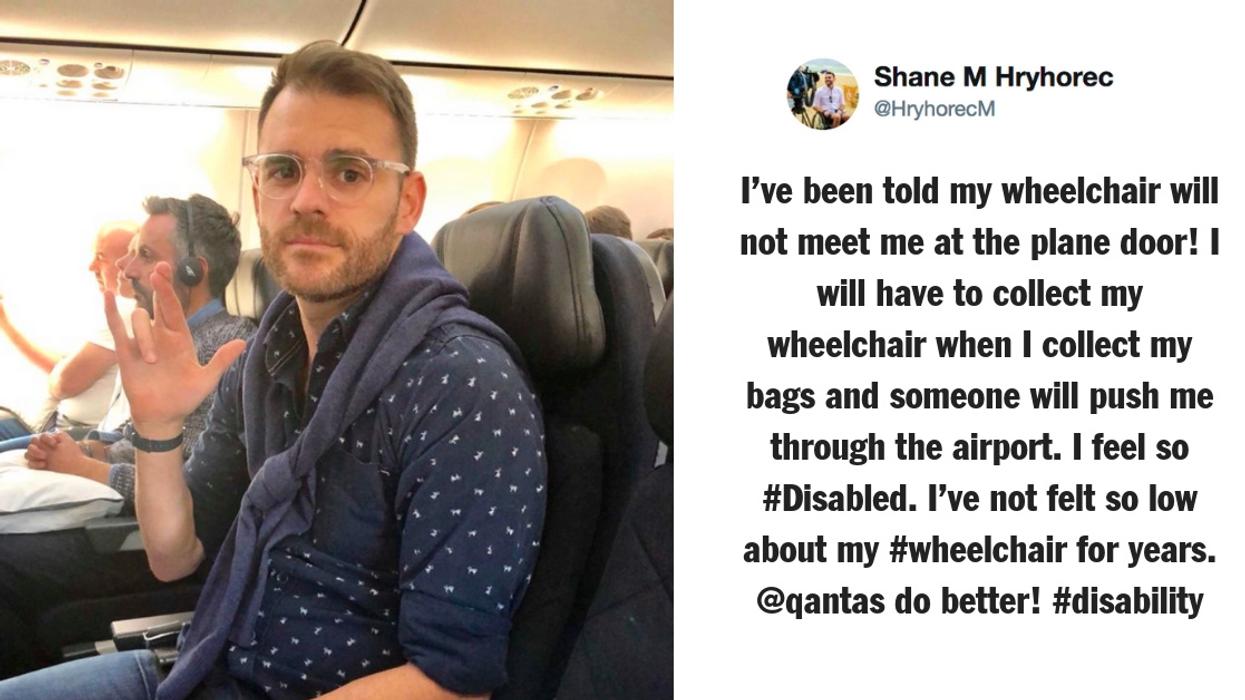 Man Challenges Airline That Refuses To Let Him Bring Wheelchair On Board, So They Call The Police
