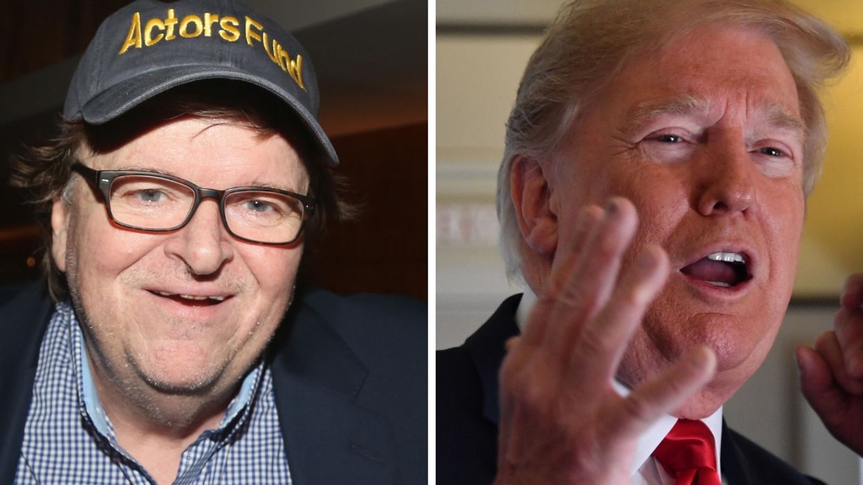 Michael Moore Thinks Trump 'Or One Of His Minions' May Have Written Anonymous Op-Ed