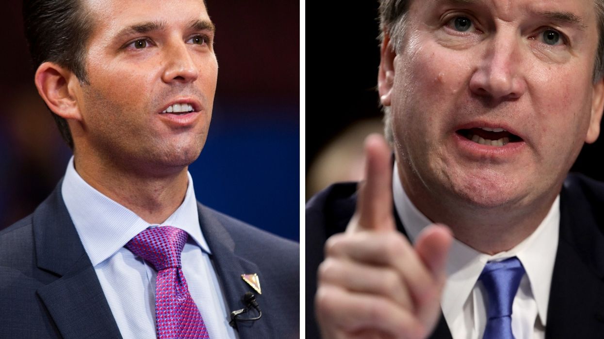 Donald Trump Jr Mocks Women Accusing Brett Kavanaugh Of Sexual Assault With Tasteless Meme