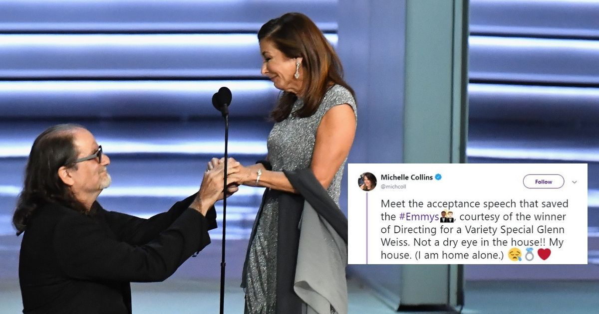 There Was A Live Marriage Proposal During An Emmys Acceptance Speech—And It Was Amazing ❤️