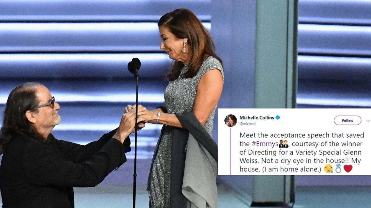There Was A Live Marriage Proposal During An Emmys Acceptance Speech—And It Was Amazing ❤️