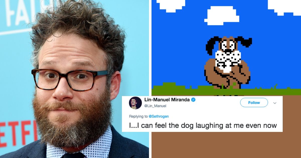 Seth Rogen's Tip About Nintendo Classic 'Duck Hunt' Is Blowing Minds Across The Internet 😮