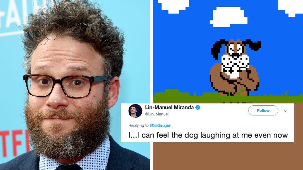 Seth Rogen's Tip About Nintendo Classic 'Duck Hunt' Is Blowing Minds Across The Internet đŽ