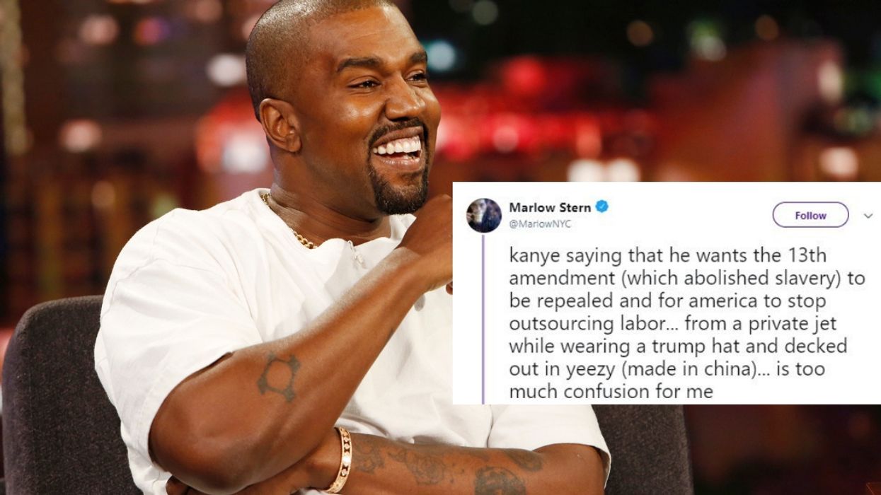 Kanye West Wanting To Abolish The Amendment That Ended Slavery Certainly Has People Concerned