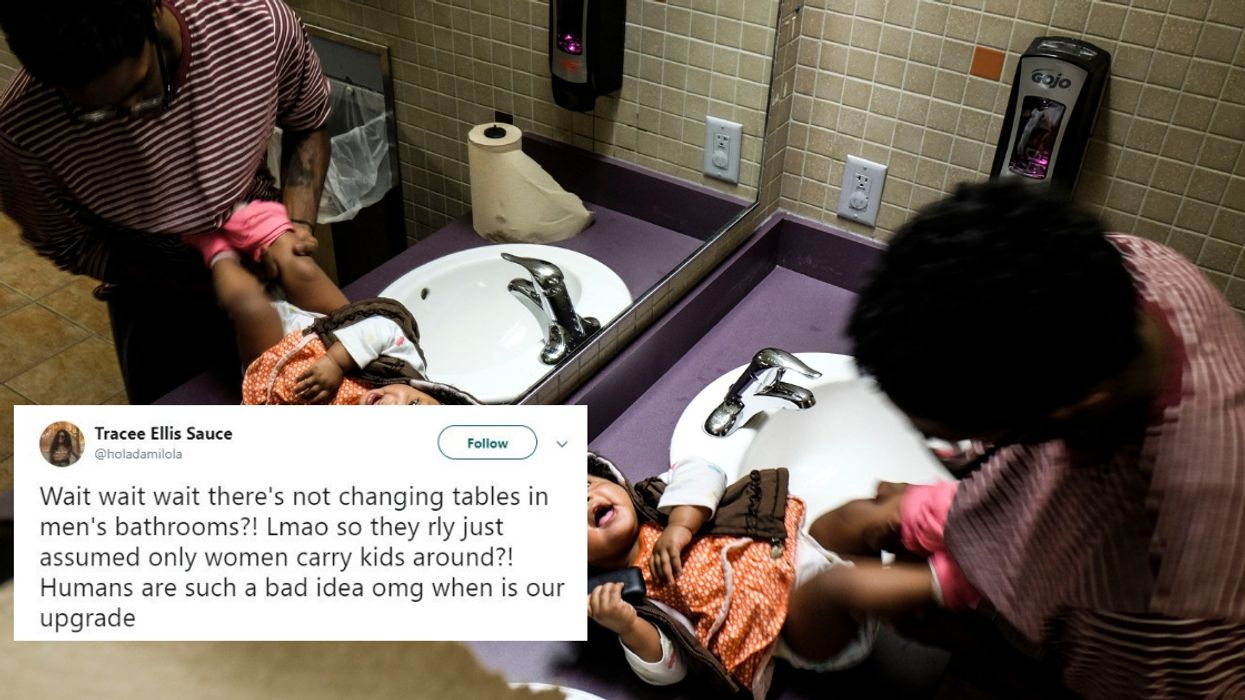 Dad Becomes The Face Of A Movement To Get Changing Tables In Men's Restrooms After Viral Instagram Post