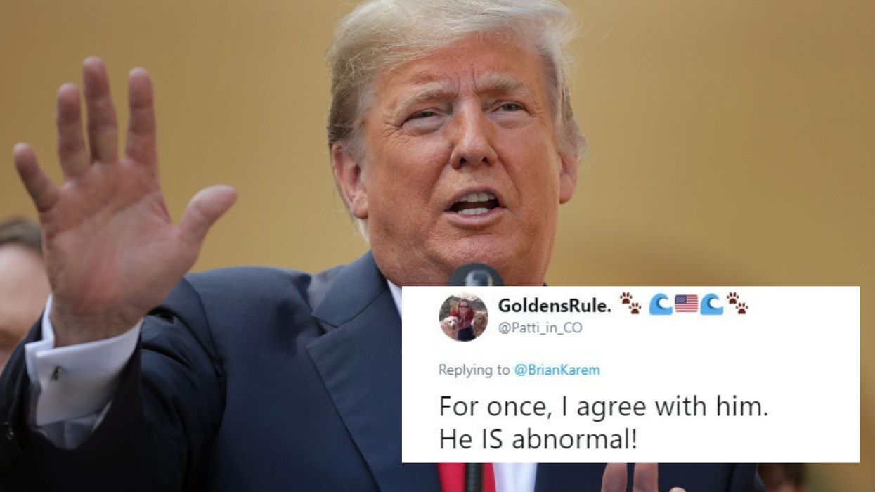 Trump Just Called Himself 'Abnormal'—And The Internet Couldn't Agree Fast Enough