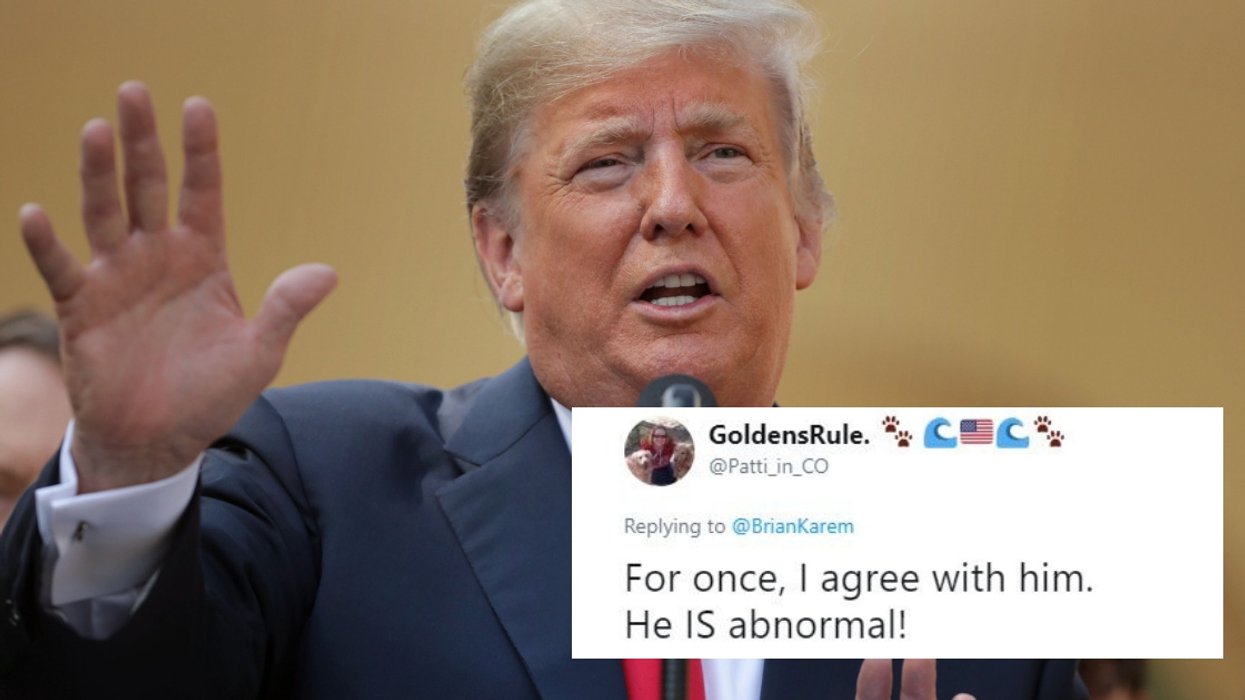 Trump Just Called Himself 'Abnormal'—And The Internet Couldn't Agree Fast Enough