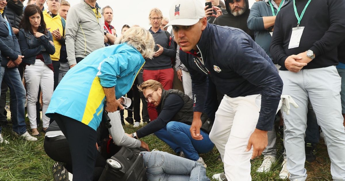 A Woman's Eyeball 'Exploded' After Being Hit By A Golf Ball At The Ryder Cup