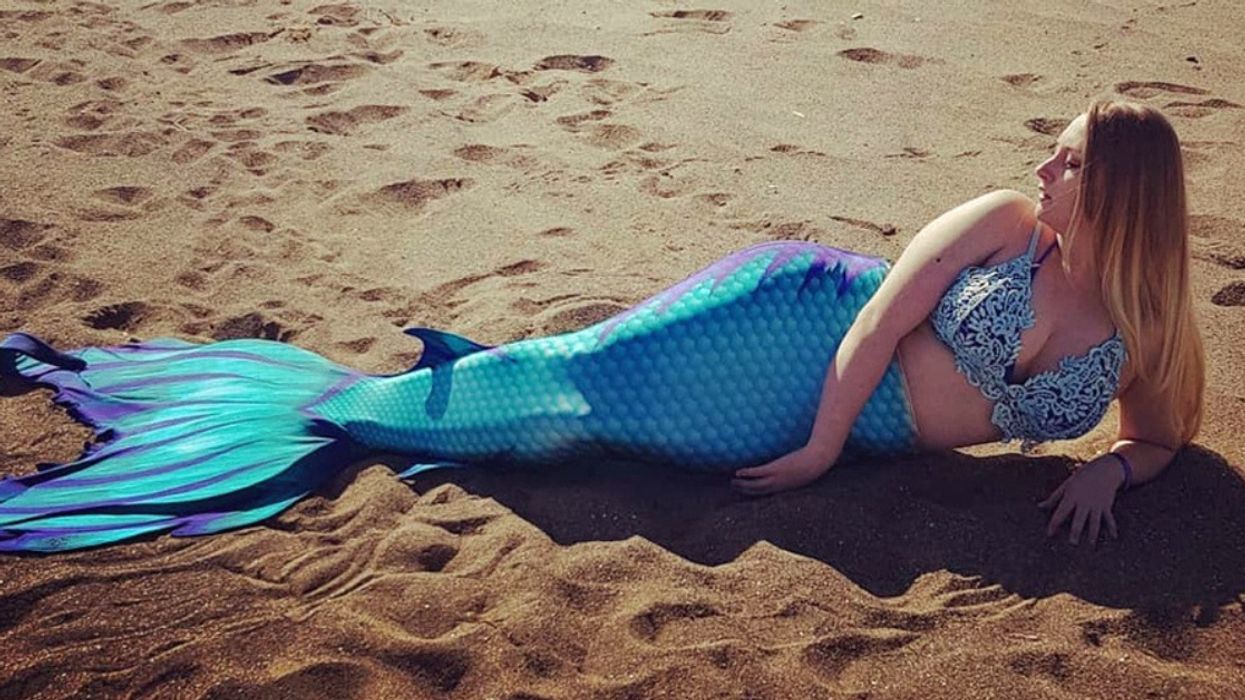 Straight-Laced Banker Is Now Making A Splash As Professional Mermaid