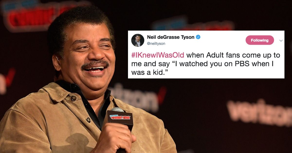 Neil DeGrasse Tyson Celebrated His 60th Birthday With A Slew Of Hilarious Tweets About Getting Old 😂