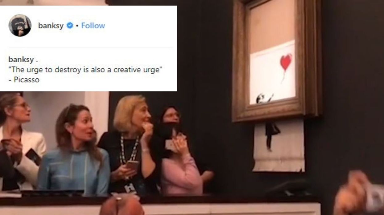 Banksy Reveals How And Why He Pulled Off His Art Shredding Prank In New Instagram Video