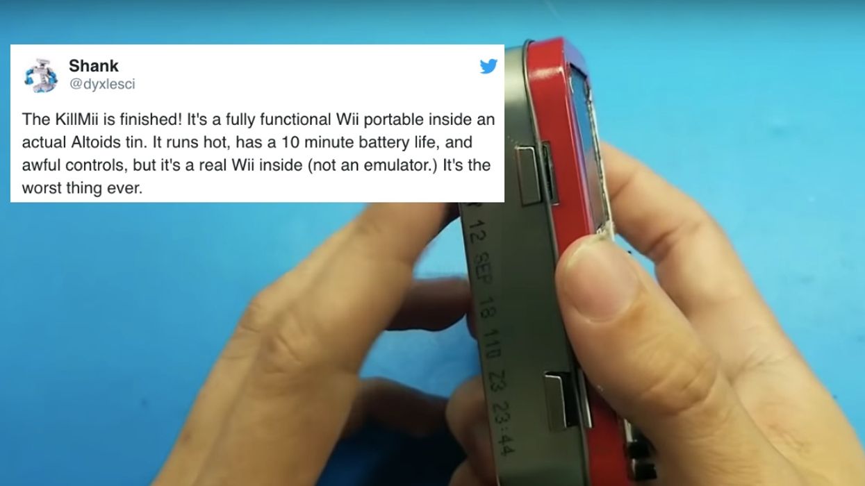 Someone Just Transformed A Tin Of Altoids Into A Functioning Nintendo Wii 😮