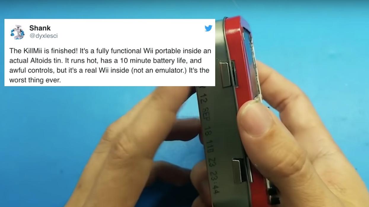 Someone Just Transformed A Tin Of Altoids Into A Functioning Nintendo Wii đź