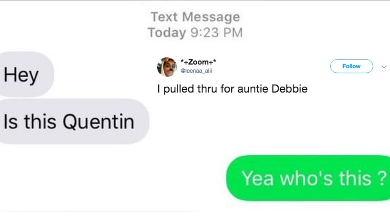 Someone's Aunt Texted The Wrong Person About A Family Event—And She Went To It Anyway ❤️