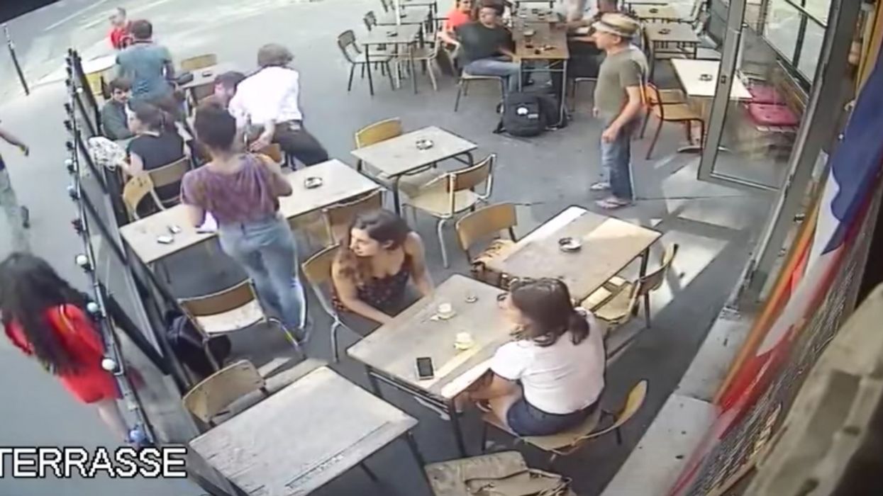 Man Who Punched Woman Outside French Café In Viral Video Learns His Punishment