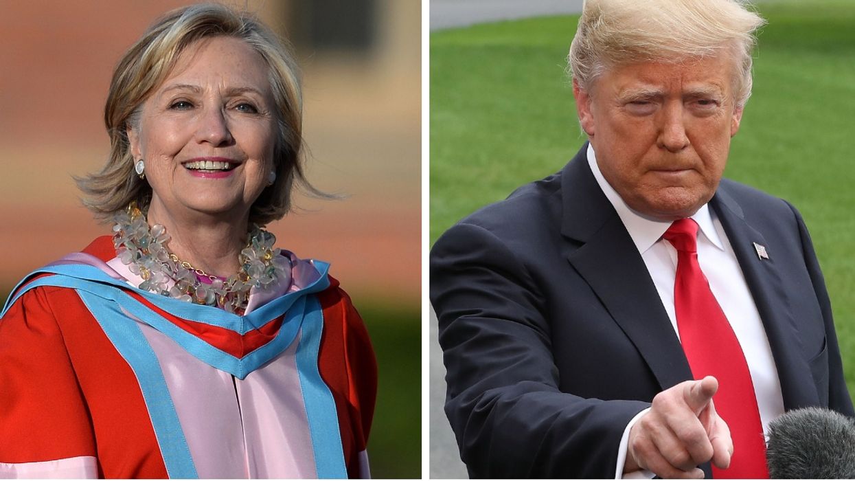 Hillary Clinton Tweets Perfect Comeback To Trump's Russia Claim At Recent Rally