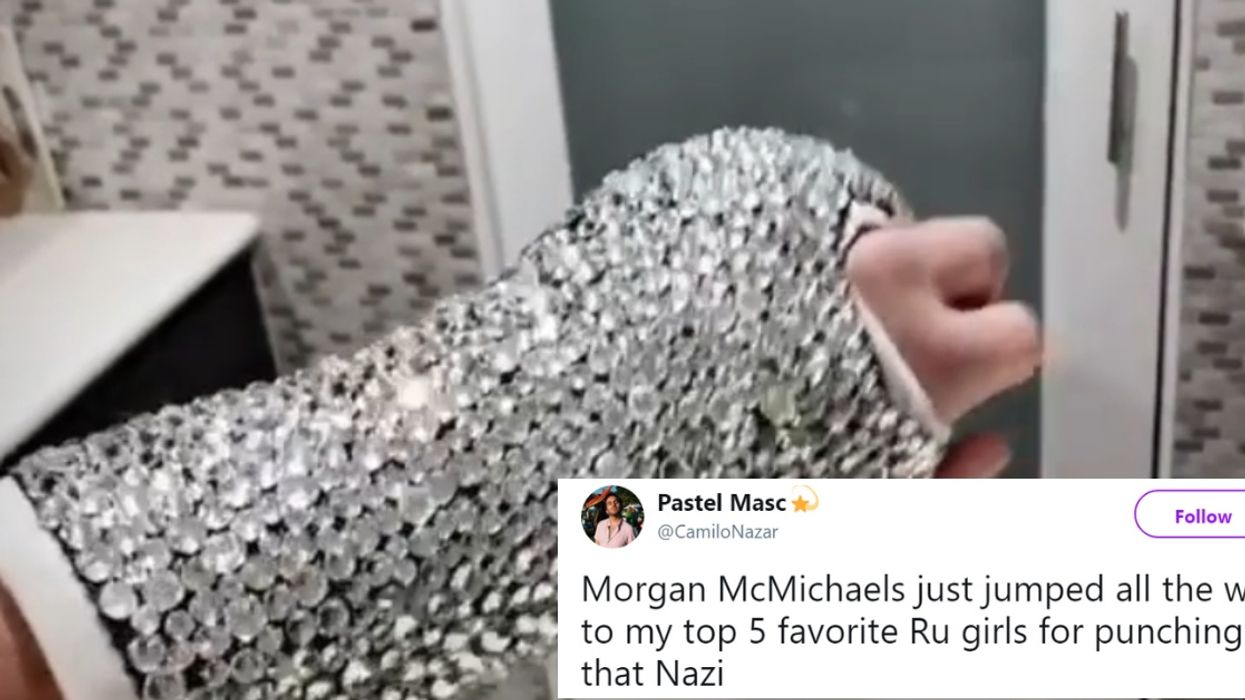 Drag Star Morgan McMichaels Broke Her Hand Punching Someone Who Threatened To Cut Her Throat