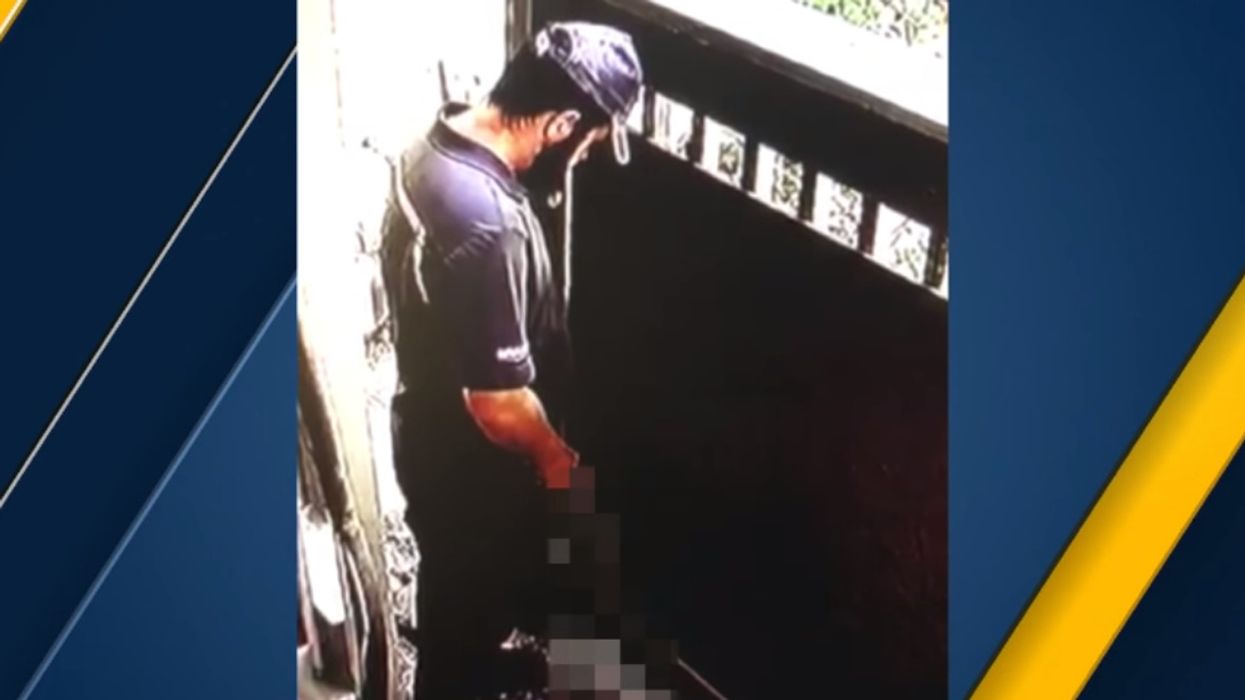Amazon Delivery Man Caught On Camera Urinating Near Home's Front Door While Dropping Off Package 😮
