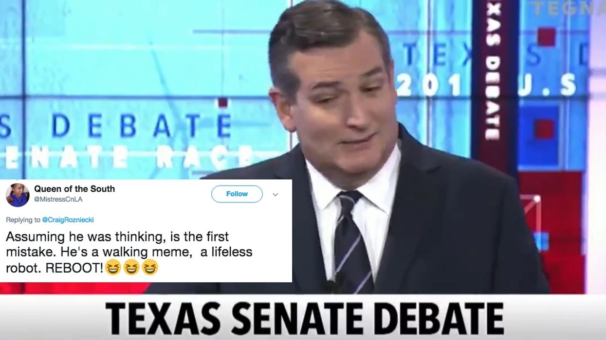 'The Late Show' Took Us Inside Ted Cruz's Head During His Awkwardly Long Debate Pause 😂