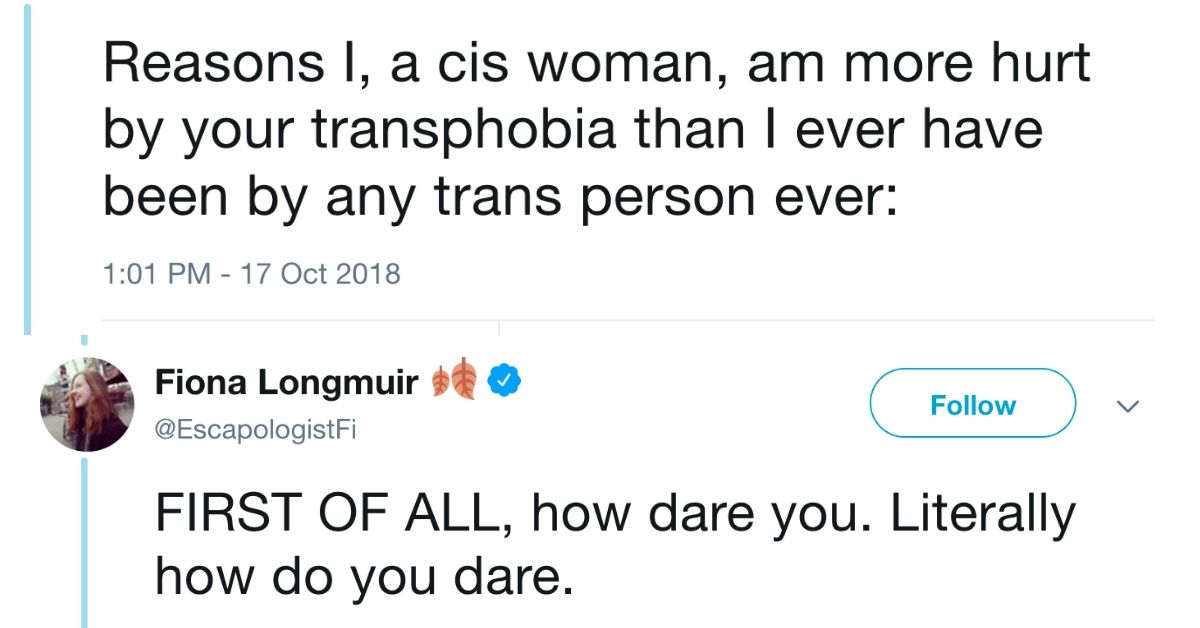 Woman Shares Powerful Thread About Eradicating Transphobia From Feminism