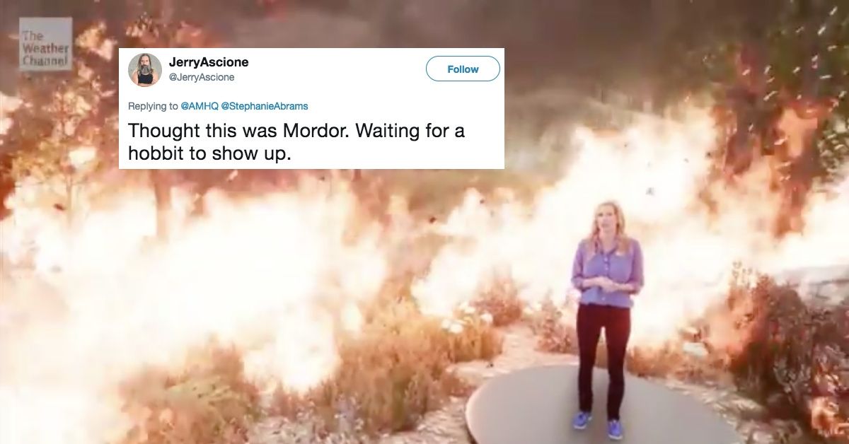 Weather Channel's Viral Mixed Reality Wildfire Warning Is The Stuff Of Nightmares 😱
