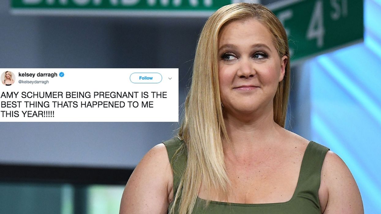 Amy Schumer Hid Her Pregnancy Announcement In One Of Her Friend's Instagram Stories 😂