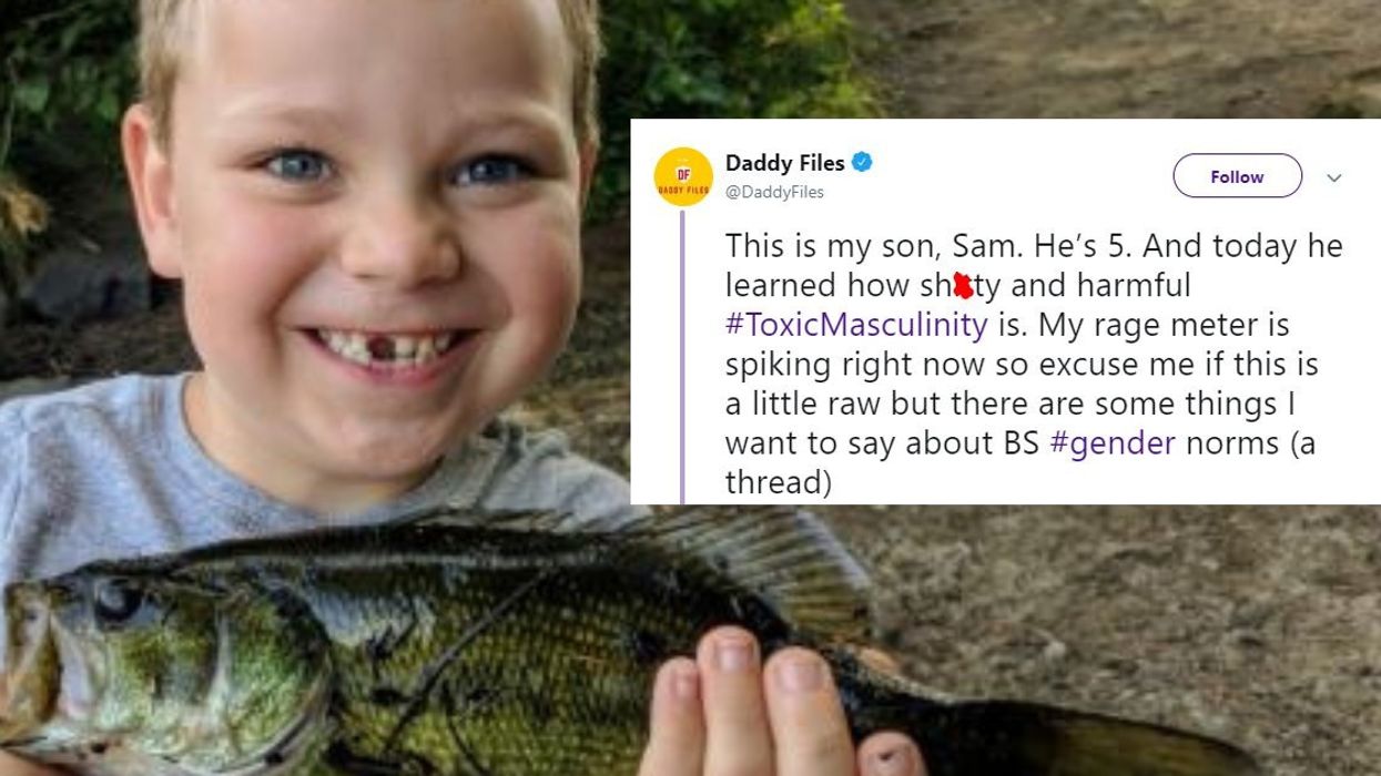 Dad's Story Of His Young Son Being Bullied For Wearing Nail Polish Is Both Devastating And Inspirational ❤️