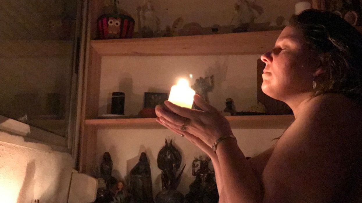 Witch Mom Performs Rituals With Her Children In The Nude--Claims It Helps Them Bond With Nature