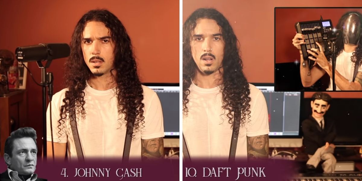 Singer Imitates 42 Completely Different Musical Acts In Impressive ...