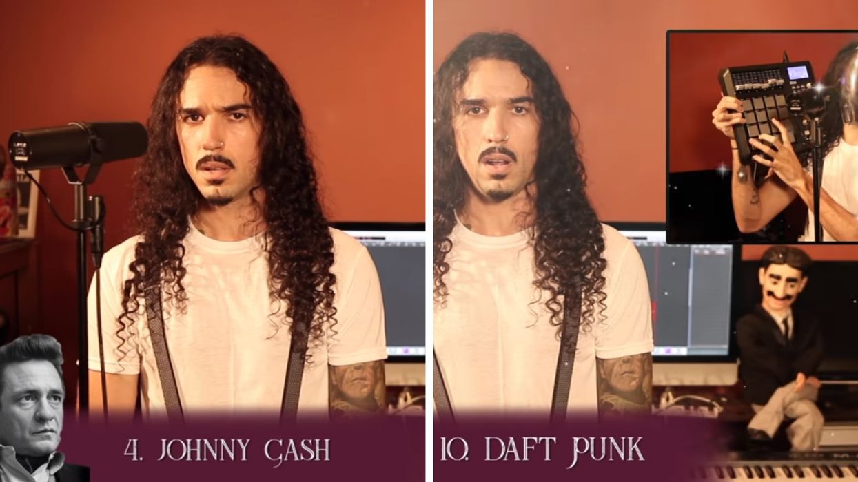 Singer Imitates 42 Completely Different Musical Acts In Impressive Rendition Of 'Bohemian Rhapsody' đź