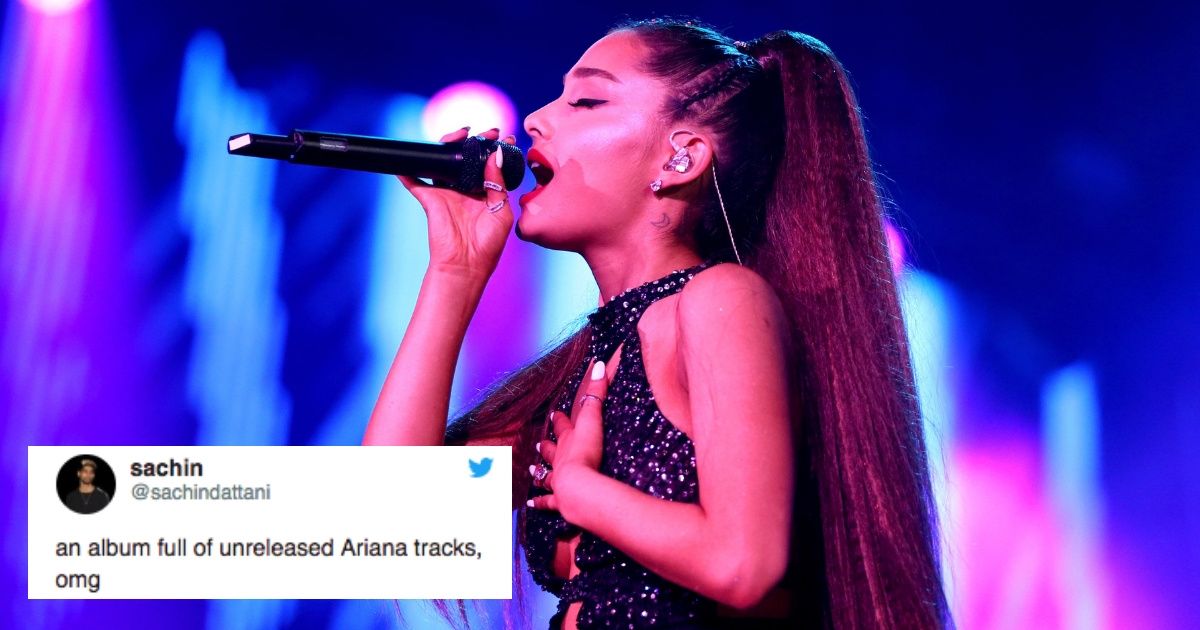 Someone Found An Album On Spotify That Sure Seems Like Ariana Grande's Unreleased Album 😮