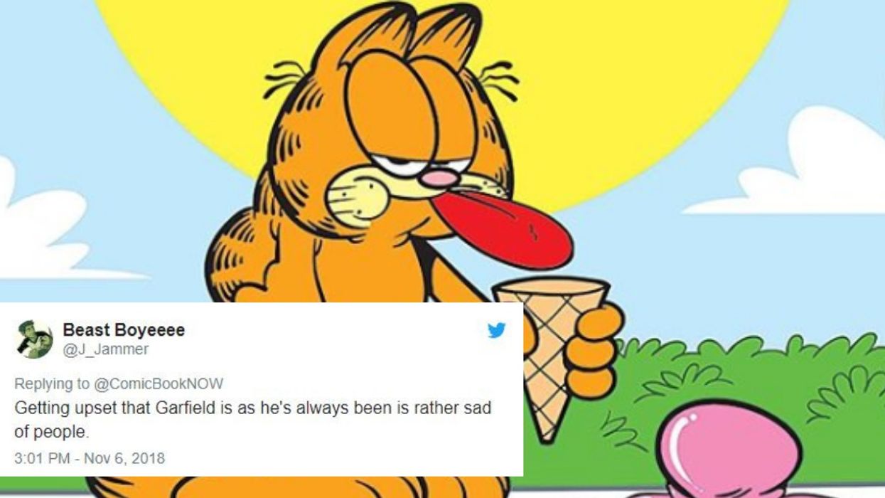 Garfield The Cat Somehow Managed To Piss Everyone Off On Election Day—And We've Hit A New Low