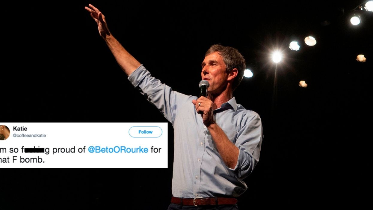 Beto O'Rourke Let An F-Bomb Slip During His Concession Speech Last Night 😮