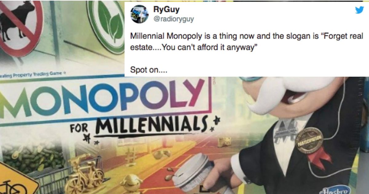 Hasbro Just Released 'Monopoly For Millennials'—And Millennials Are Not Having Any Of It