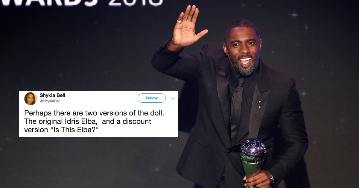 There's A New Idris Elba Doll For Sale—And It's Getting Roasted For Not Looking At All Like Him 😂