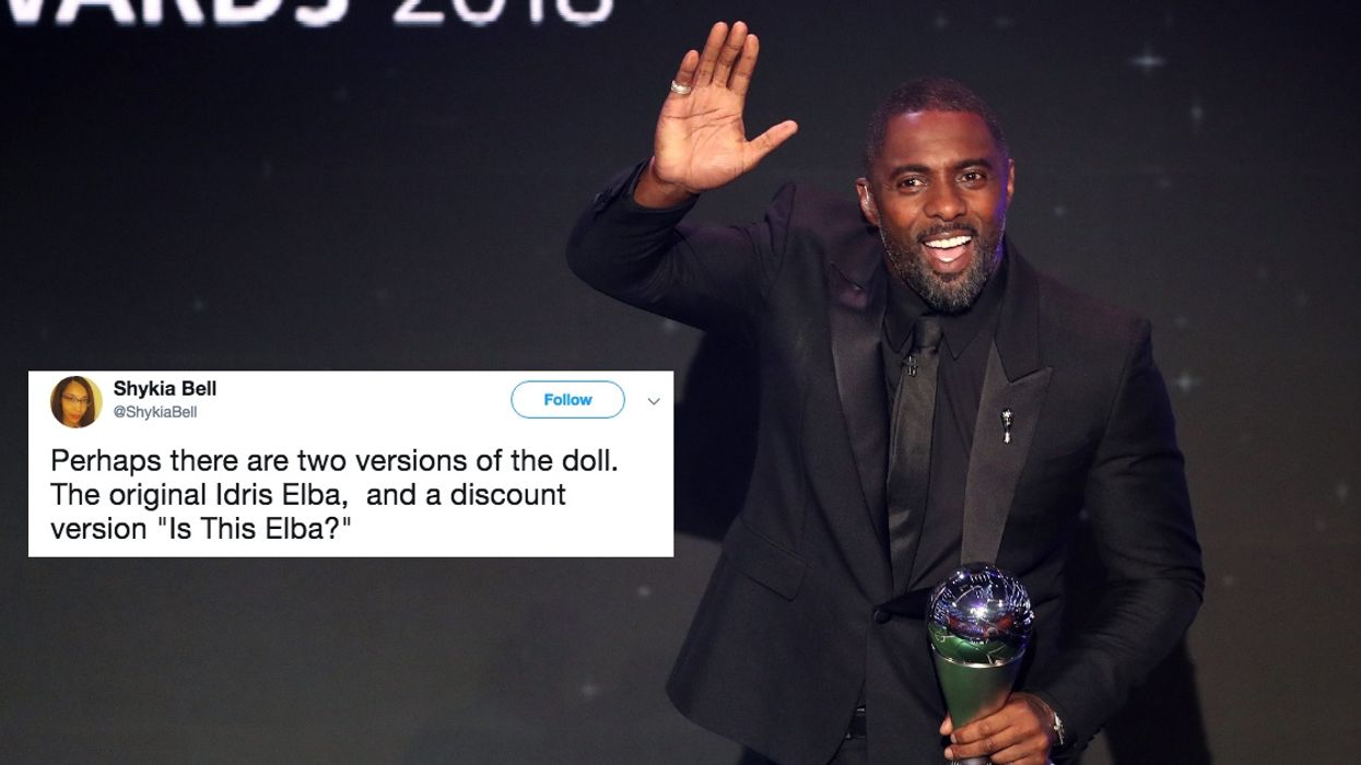There's A New Idris Elba Doll For Sale—And It's Getting Roasted For Not Looking At All Like Him 😂