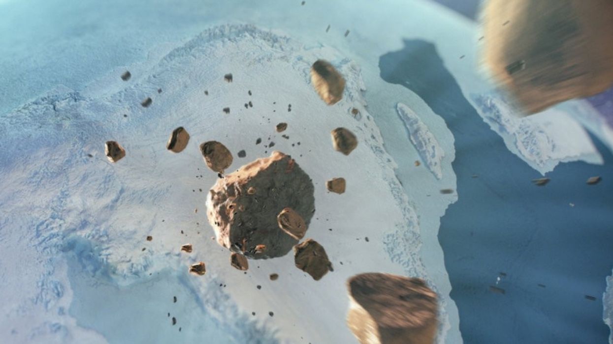A Gigantic Crater Spanning 19 Miles Wide Was Just Discovered Under A Sheet Of Ice In Greenland