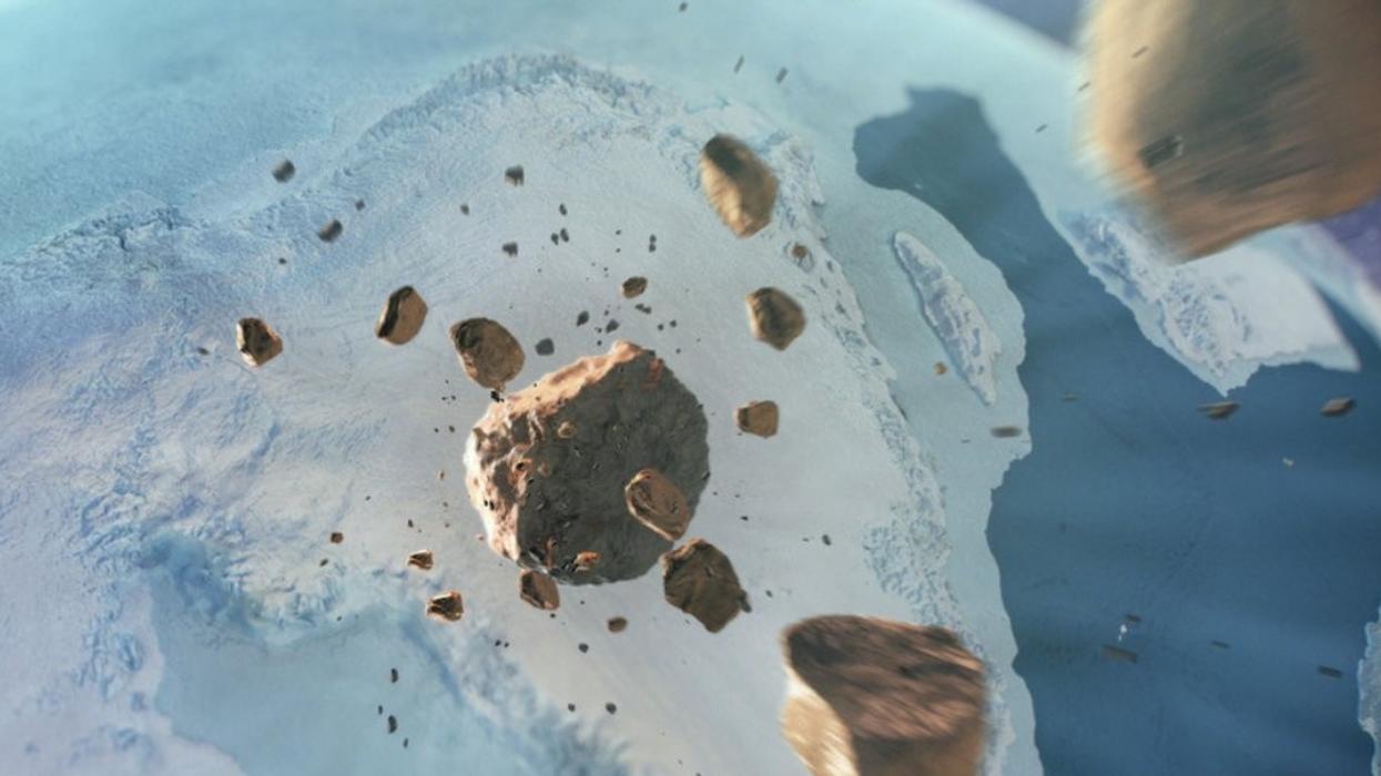 A Gigantic Crater Spanning 19 Miles Wide Was Just Discovered Under A Sheet Of Ice In Greenland