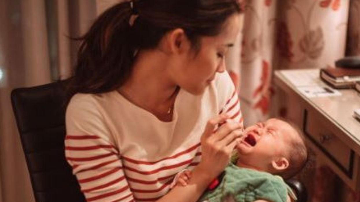 Someone Asked If It's Bad That They Told A Mom To Leave Her Crying Baby At Home—And The Internet Pounced