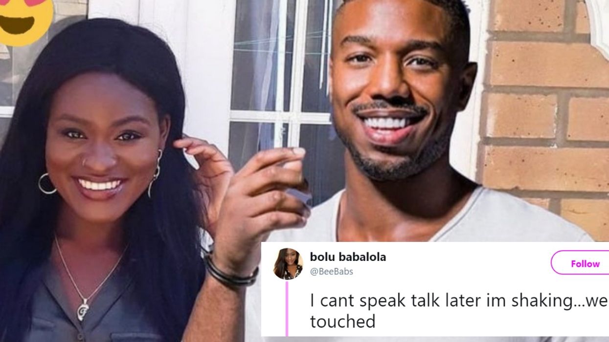 Woman's Photoshopped Pic Of Her With Michael B. Jordan Helps Her Score An Actual Picture With Him IRL đ