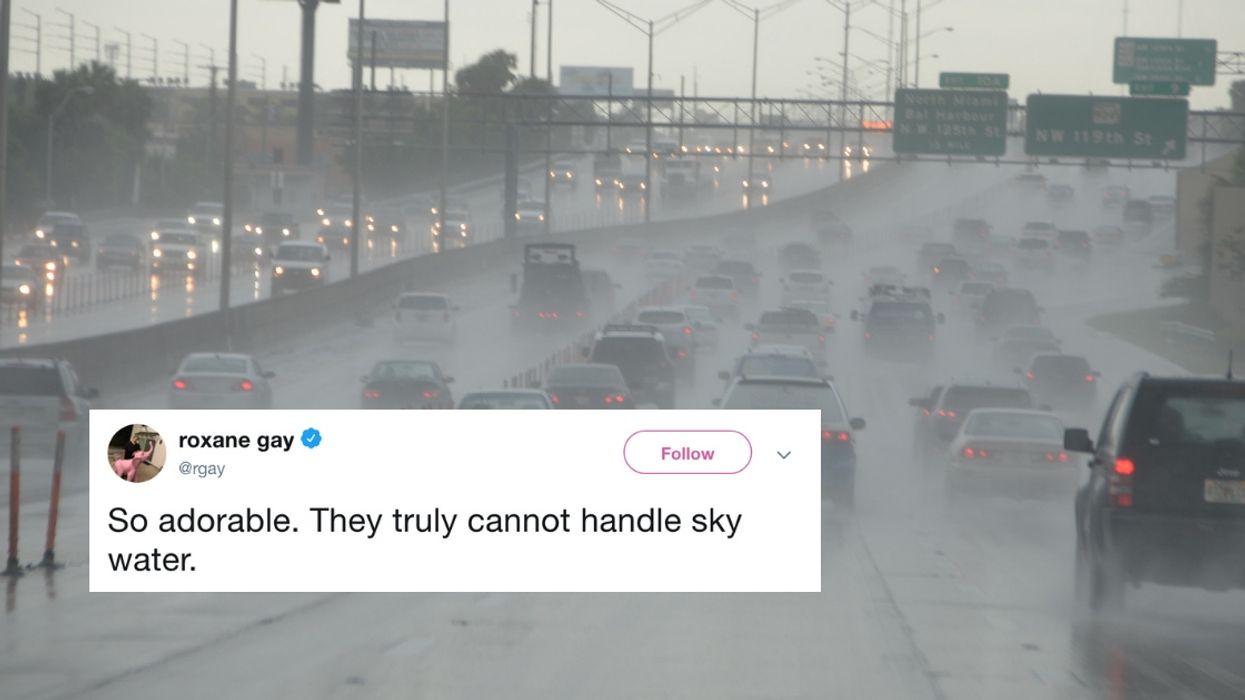 Los Angeles Loses Its Mind As Drivers Completely Forget How To Drive In The Rain